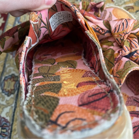 Farm Rio Summer Dream Slides Mules - Picture 10 of 10